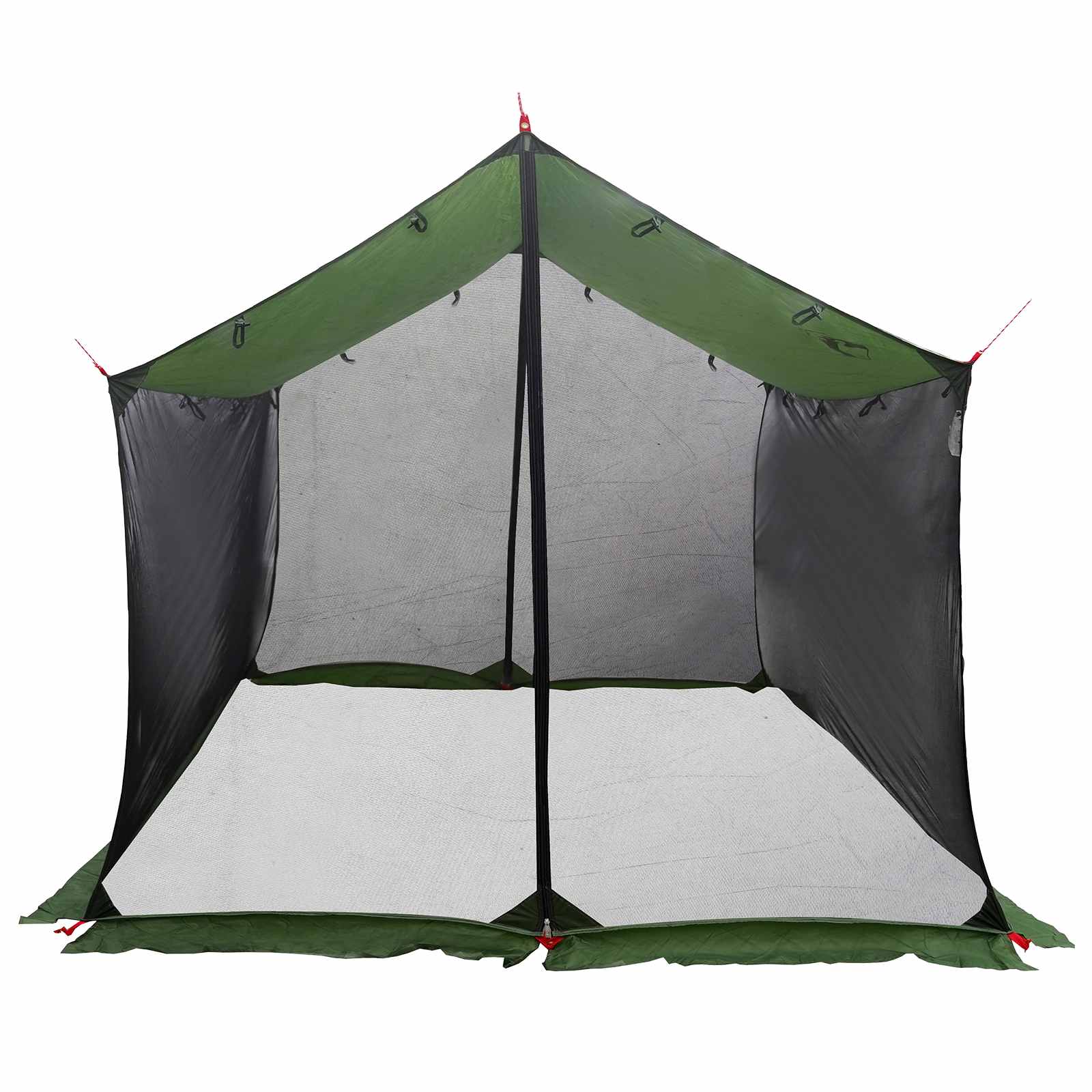 vidaXL Camping Tarp with Mesh Walls 340 x 260 x 220 cm Green