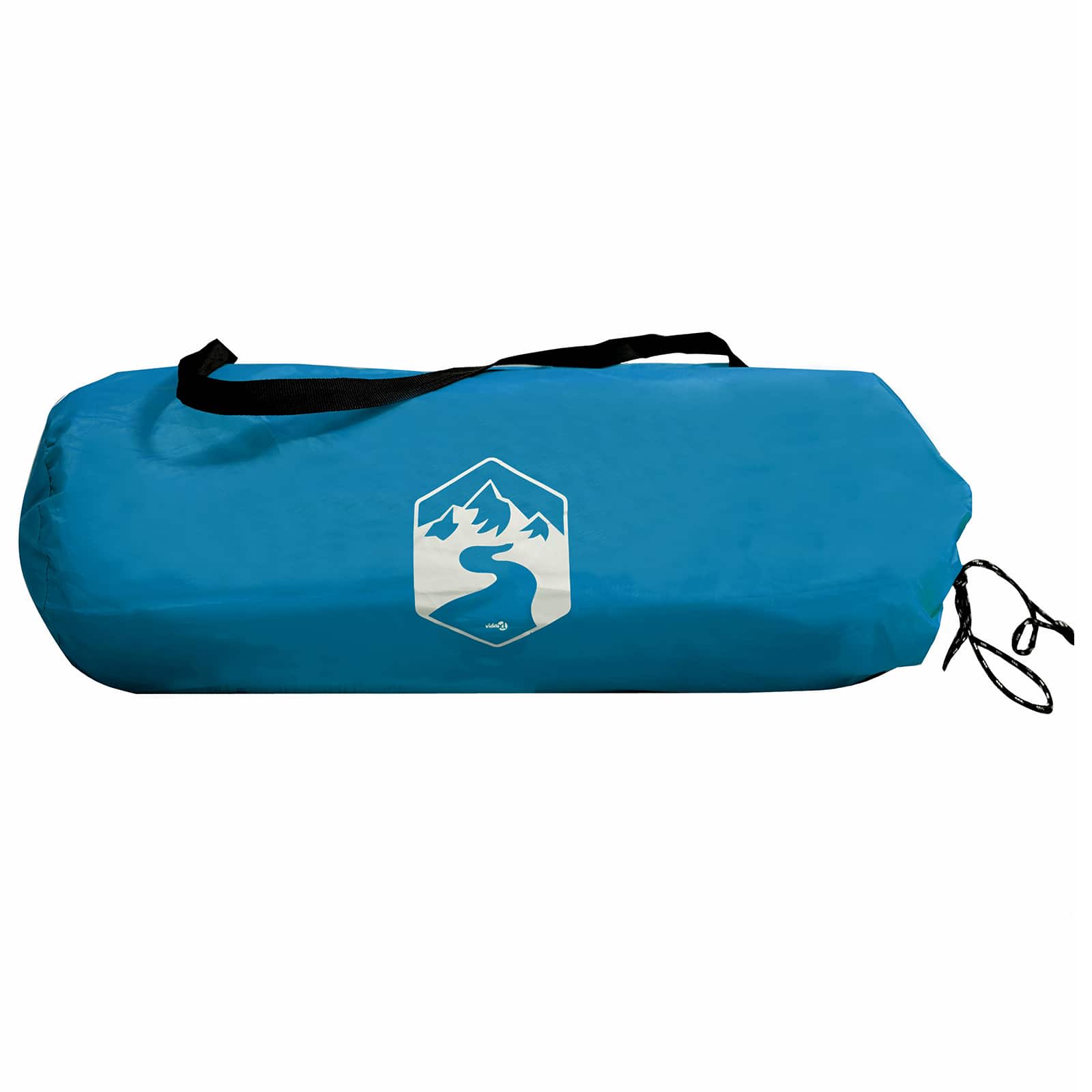 vidaXL Camping Tarp with Mesh Walls 340 x 260 x 220 cm Blue