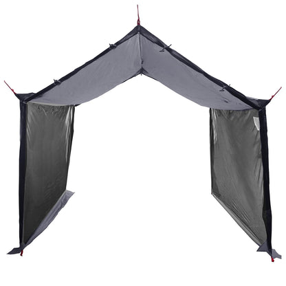 vidaXL Camping Tarp with Mesh Walls 340 x 260 x 220 cm Grey and Orange