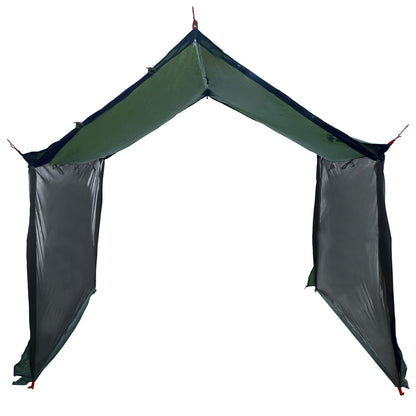 vidaXL Camping Tarp with Mesh Walls 340 x 260 x 220 cm Army Green