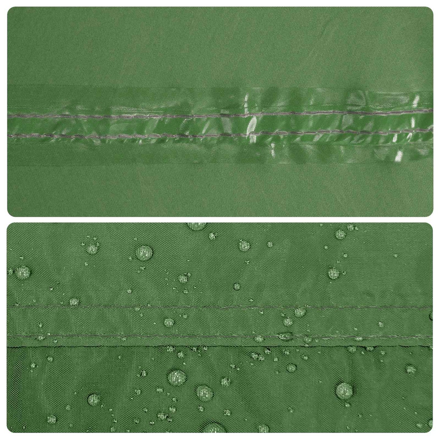 vidaXL Camping Tarp with Mesh Walls 270 x 210 x 210 cm Green