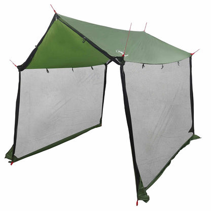 vidaXL Camping Tarp with Mesh Walls 270 x 210 x 210 cm Green