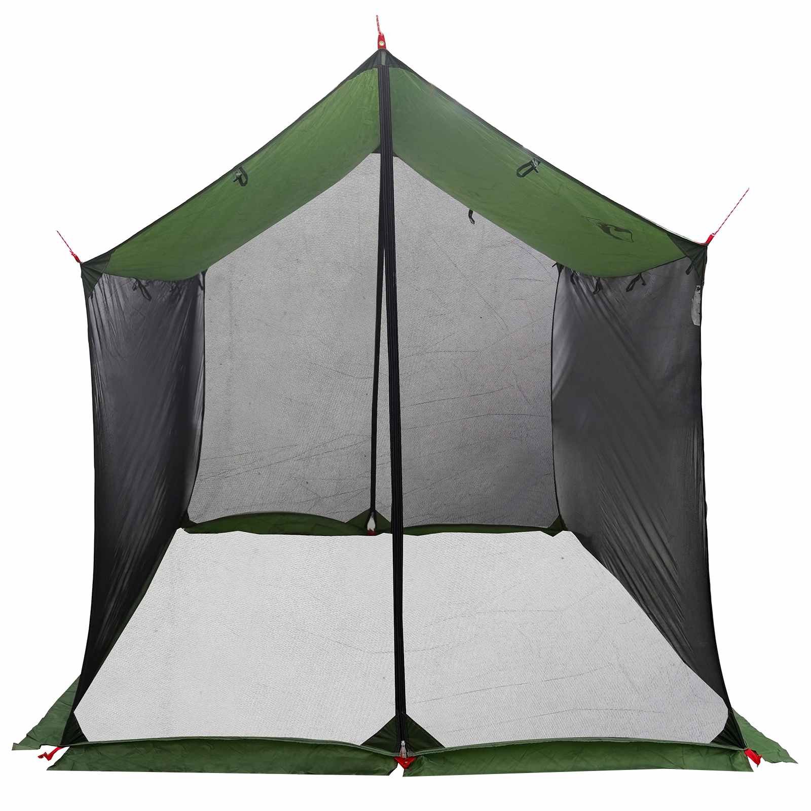 vidaXL Camping Tarp with Mesh Walls 270 x 210 x 210 cm Green