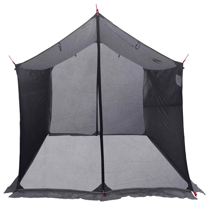 vidaXL Camping Tarp with Mesh Walls 270 x 210 x 210 cm Grey and Orange