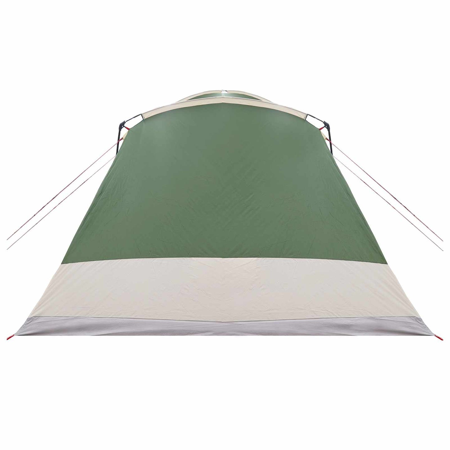 vidaXL Cabin Tent with Roof Green 12-Person Polyester and Steel