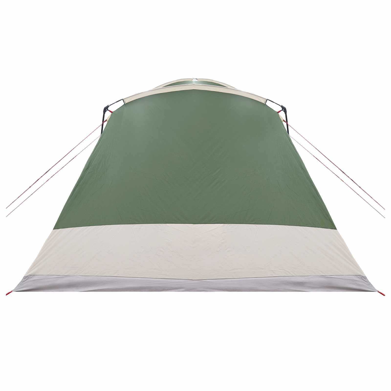vidaXL Cabin Tent with Roof Green 12-Person Polyester and Steel