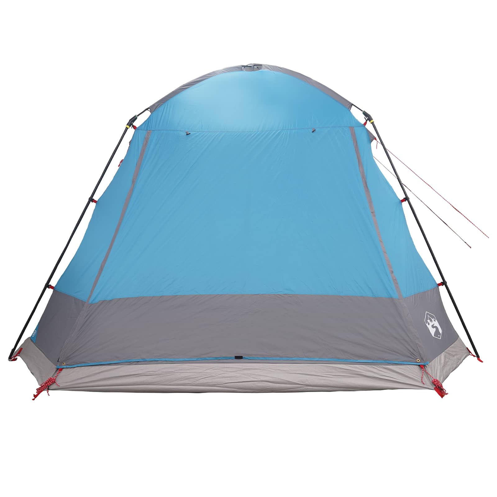 vidaXL Cabin Tent with Roof Blue 12-Person Polyester and Steel
