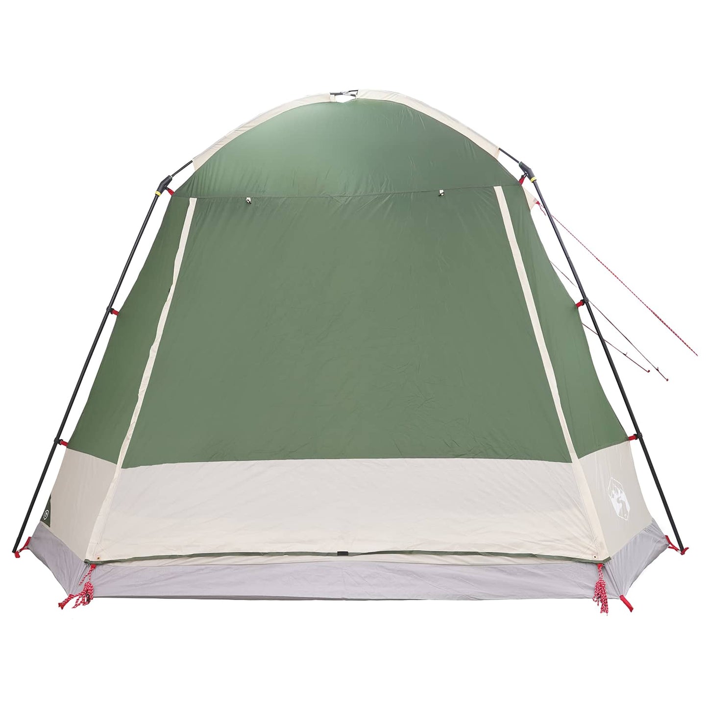 vidaXL Cabin Tent with Roof Green 8-Person Polyester and Steel