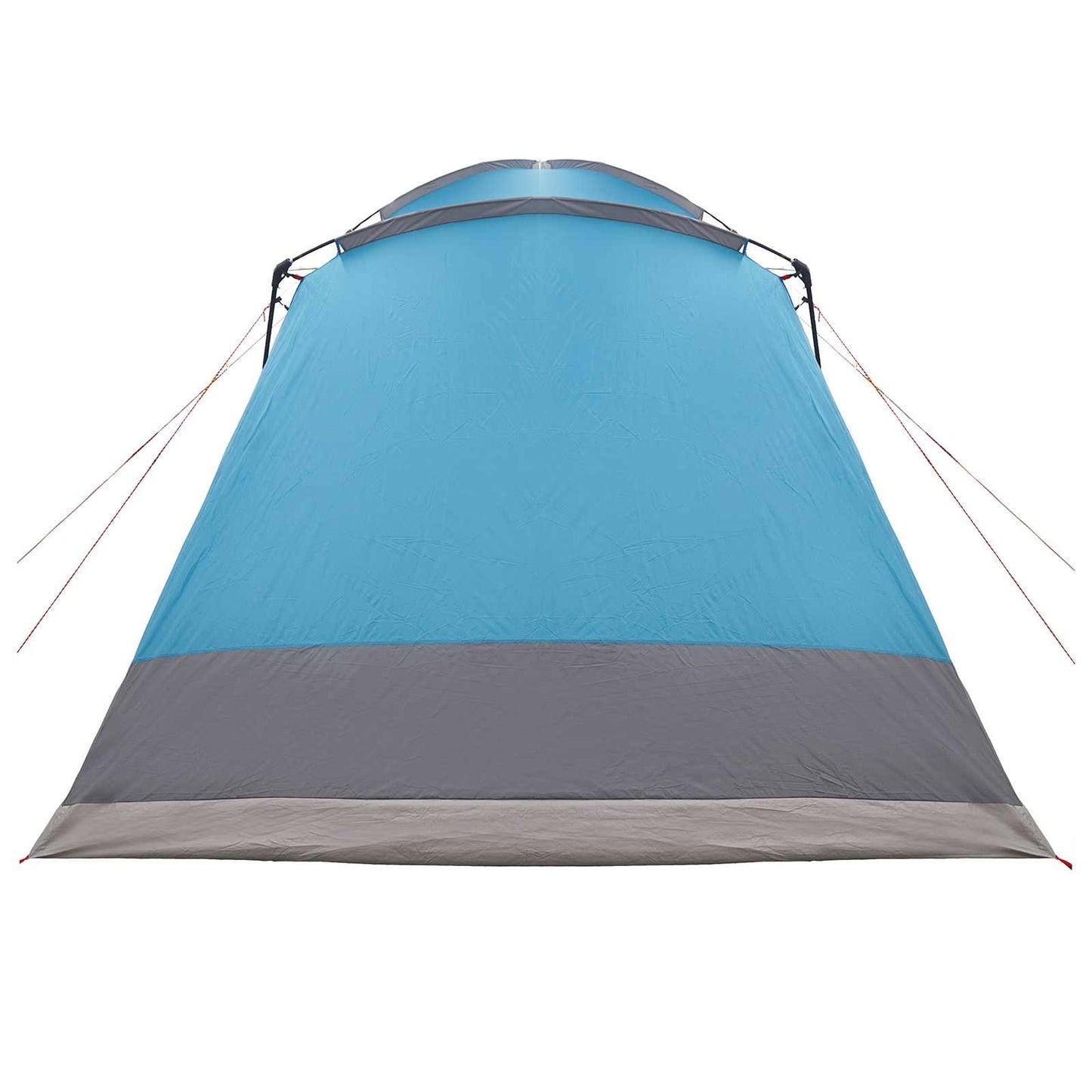 vidaXL Cabin Tent with Roof Blue 8-Person Polyester and Steel