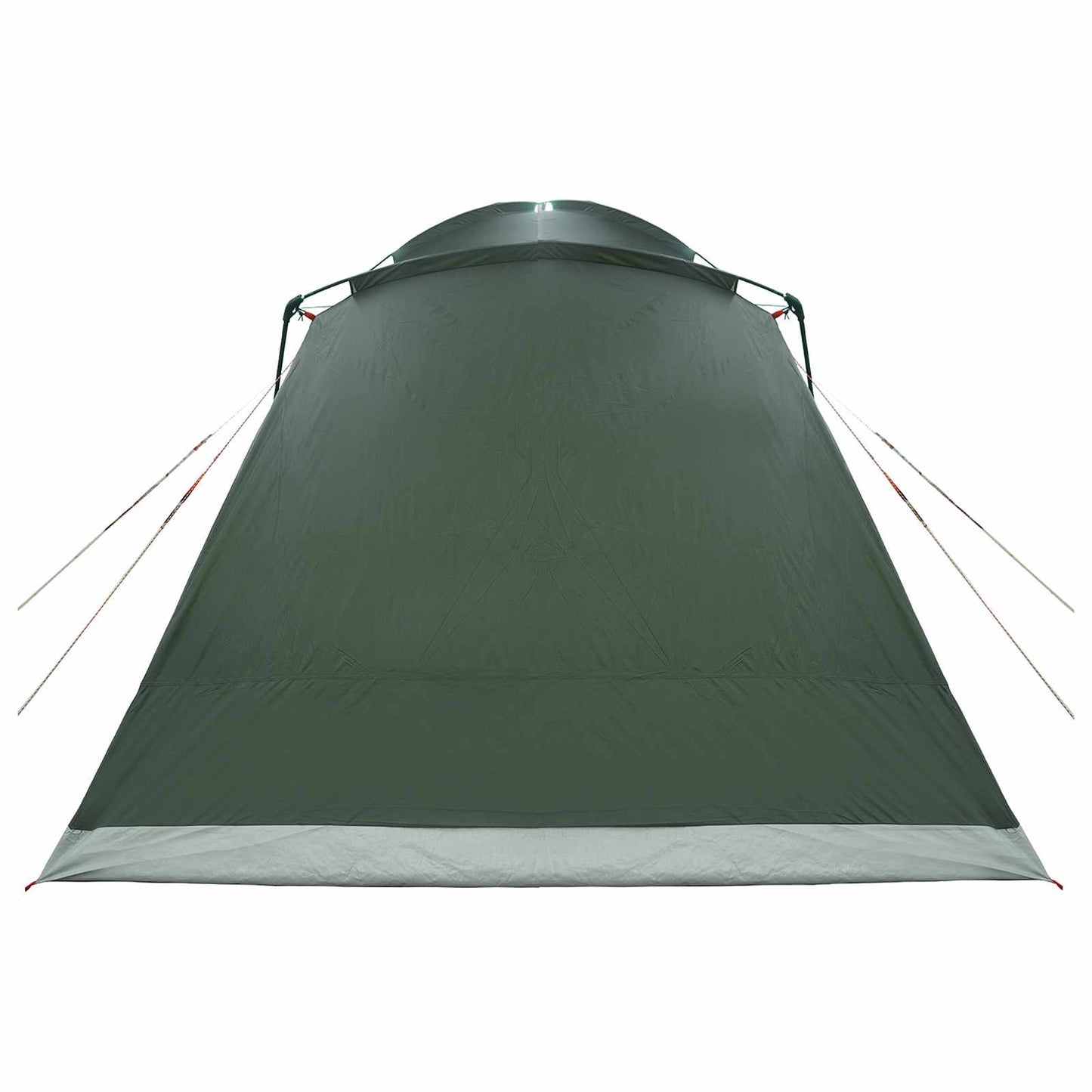vidaXL Cabin Tent with Roof Army green 8-Person Polyester and Steel
