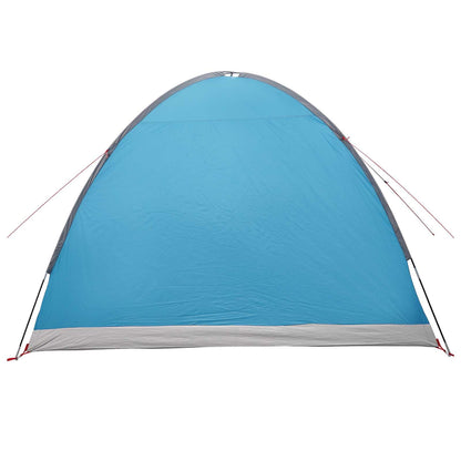 vidaXL Cabin Tent with Roof Blue 4-Person Polyester and Steel
