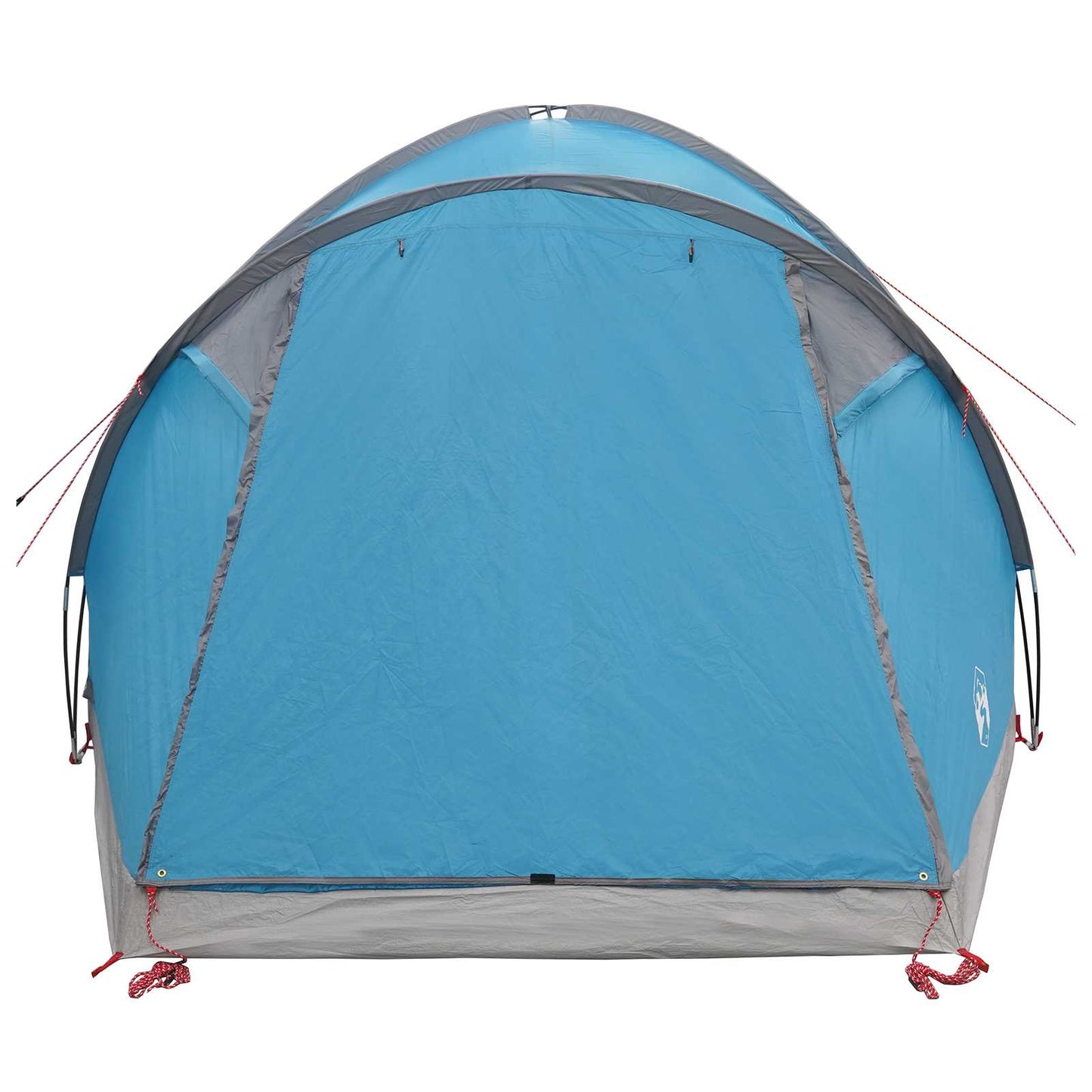 vidaXL Cabin Tent with Roof Blue 4-Person Polyester and Steel