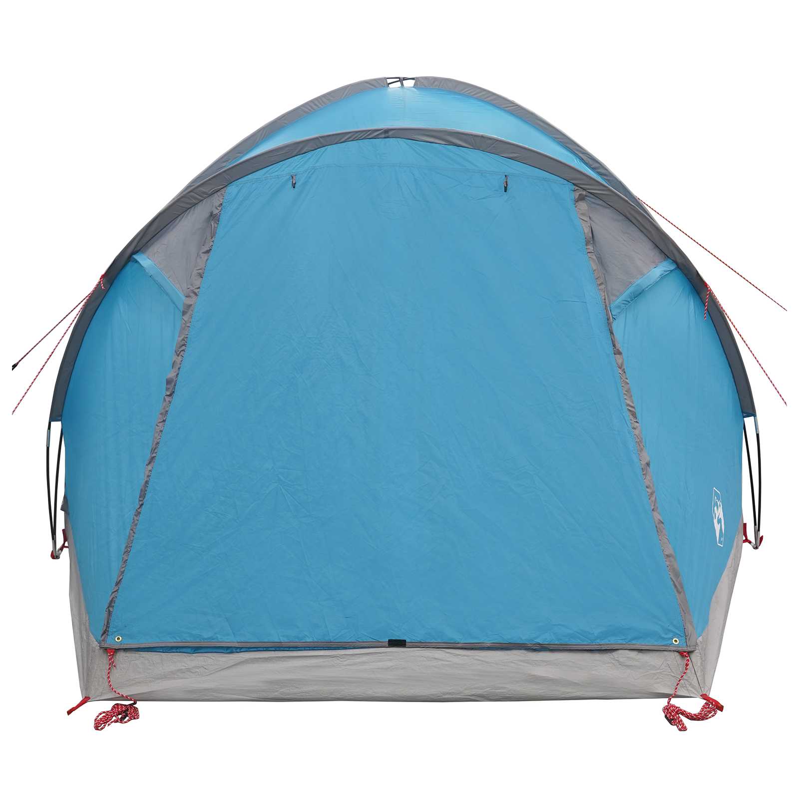 vidaXL Cabin Tent with Roof Blue 4-Person Polyester and Steel