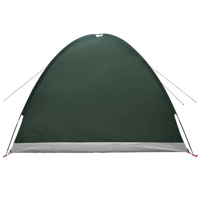 vidaXL Cabin Tent with Roof Army green 4-Person Polyester and Steel