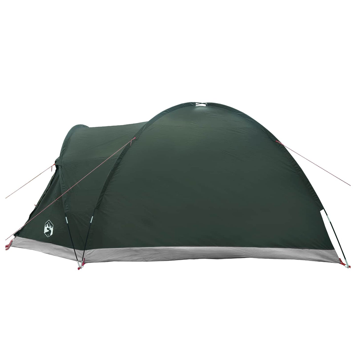 vidaXL Cabin Tent with Roof Army green 4-Person Polyester and Steel