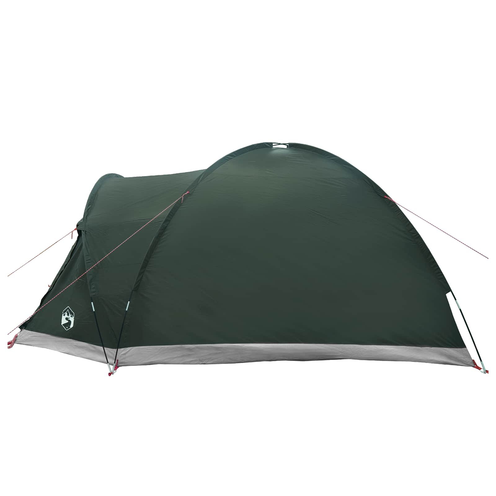 vidaXL Cabin Tent with Roof Army green 4-Person Polyester and Steel
