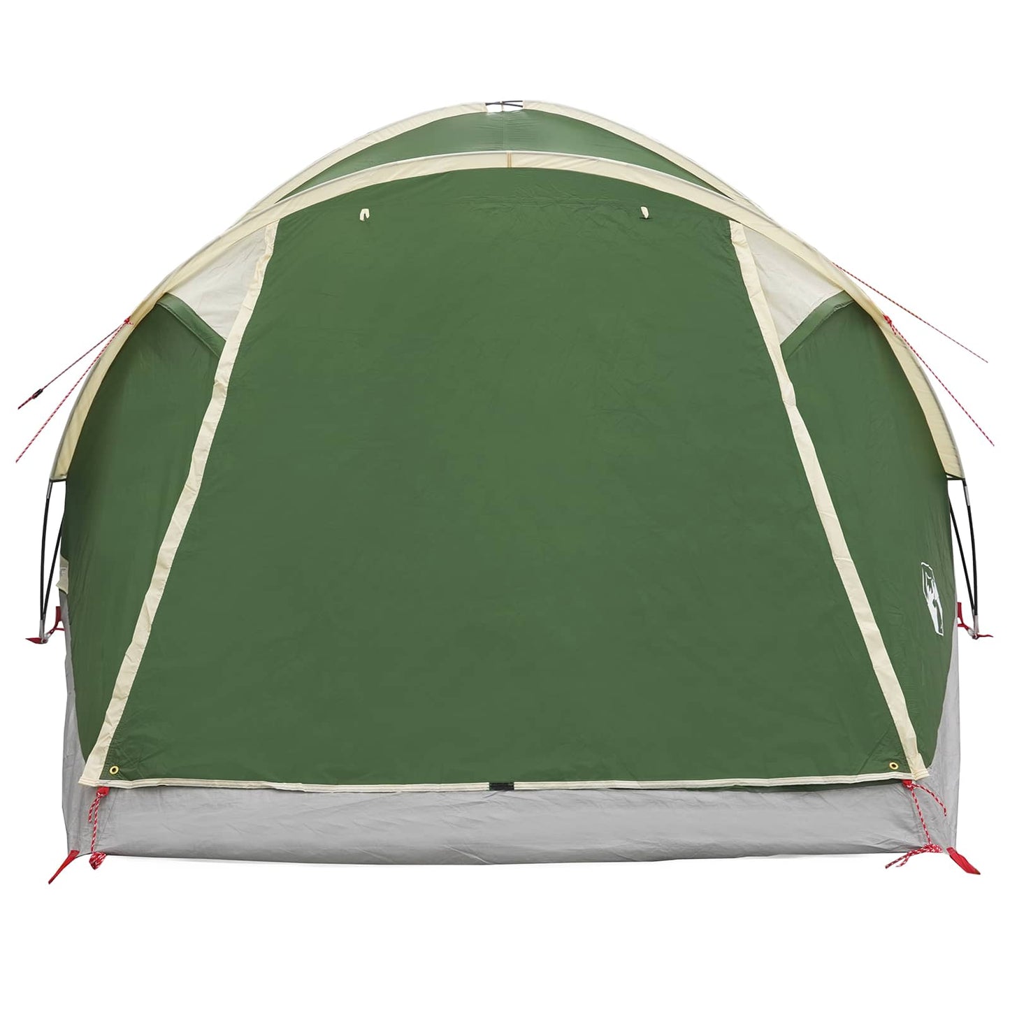 vidaXL Cabin Tent with Roof Green 6-Person Polyester and Steel