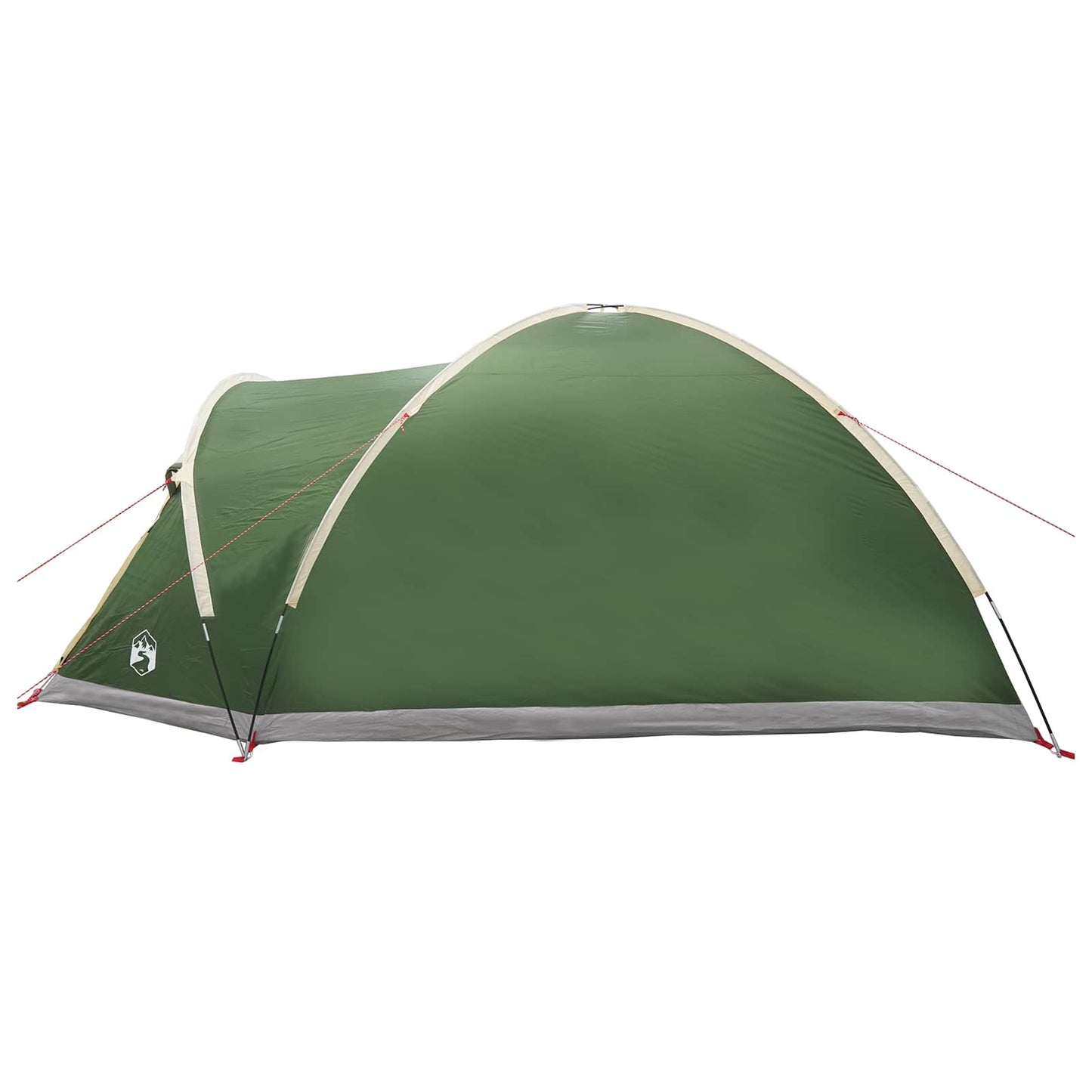 vidaXL Cabin Tent with Roof Green 6-Person Polyester and Steel