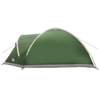 vidaXL Cabin Tent with Roof Green 6-Person Polyester and Steel