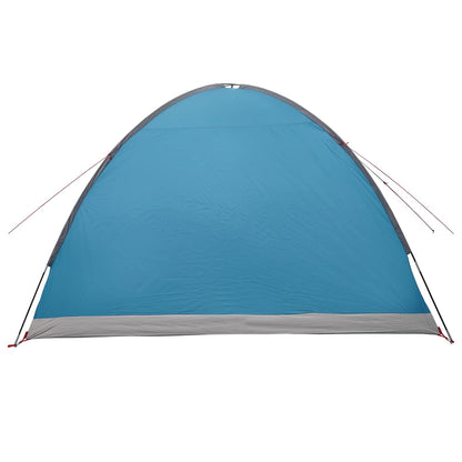 vidaXL Cabin Tent with Roof Blue 6-Person Polyester and Steel