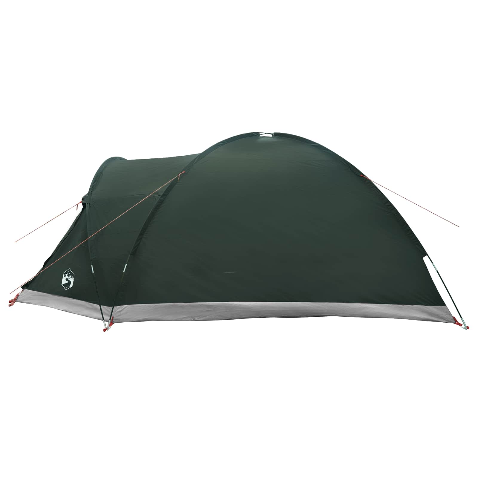 vidaXL Cabin Tent with Roof Army green 6-Person Polyester and Steel