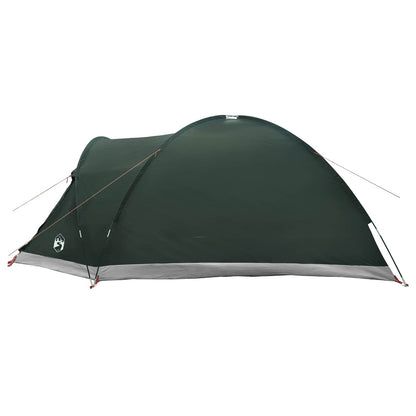 vidaXL Cabin Tent with Roof Army green 6-Person Polyester and Steel