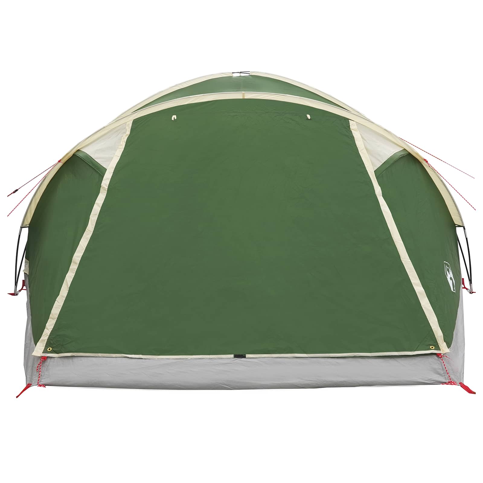 vidaXL Cabin Tent with Roof Green 8-Person Polyester and Steel - 40890
