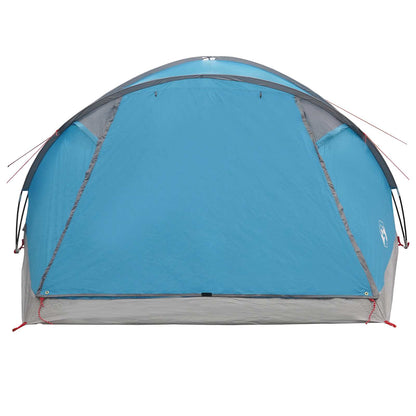 vidaXL Cabin Tent with Roof Blue 8-Person Polyester and Steel - 40893