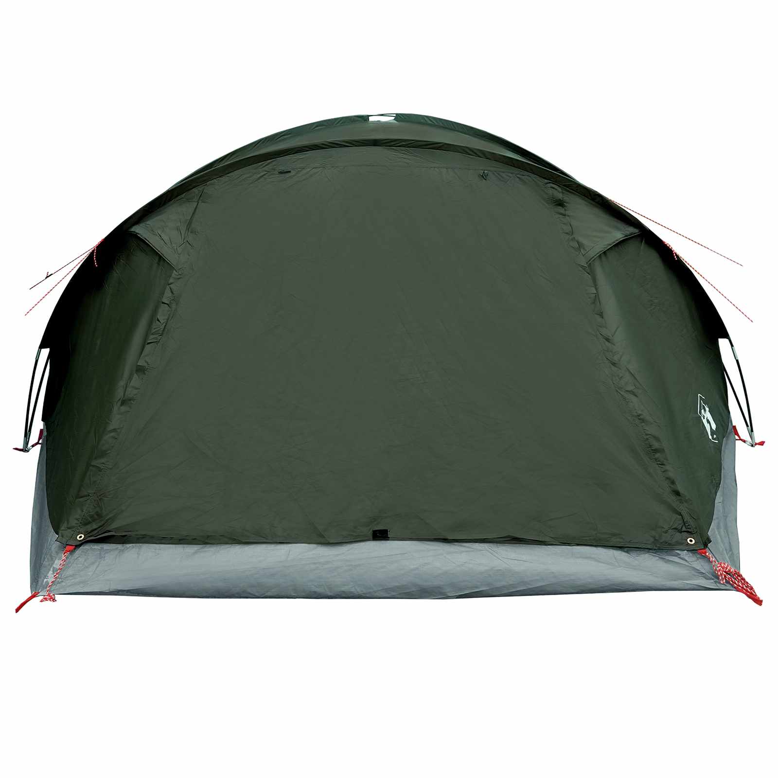 vidaXL Cabin Tent with Roof Army green 8-Person Polyester and Steel - 40911