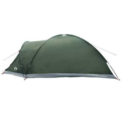 vidaXL Cabin Tent with Roof Army green 8-Person Polyester and Steel - 40911