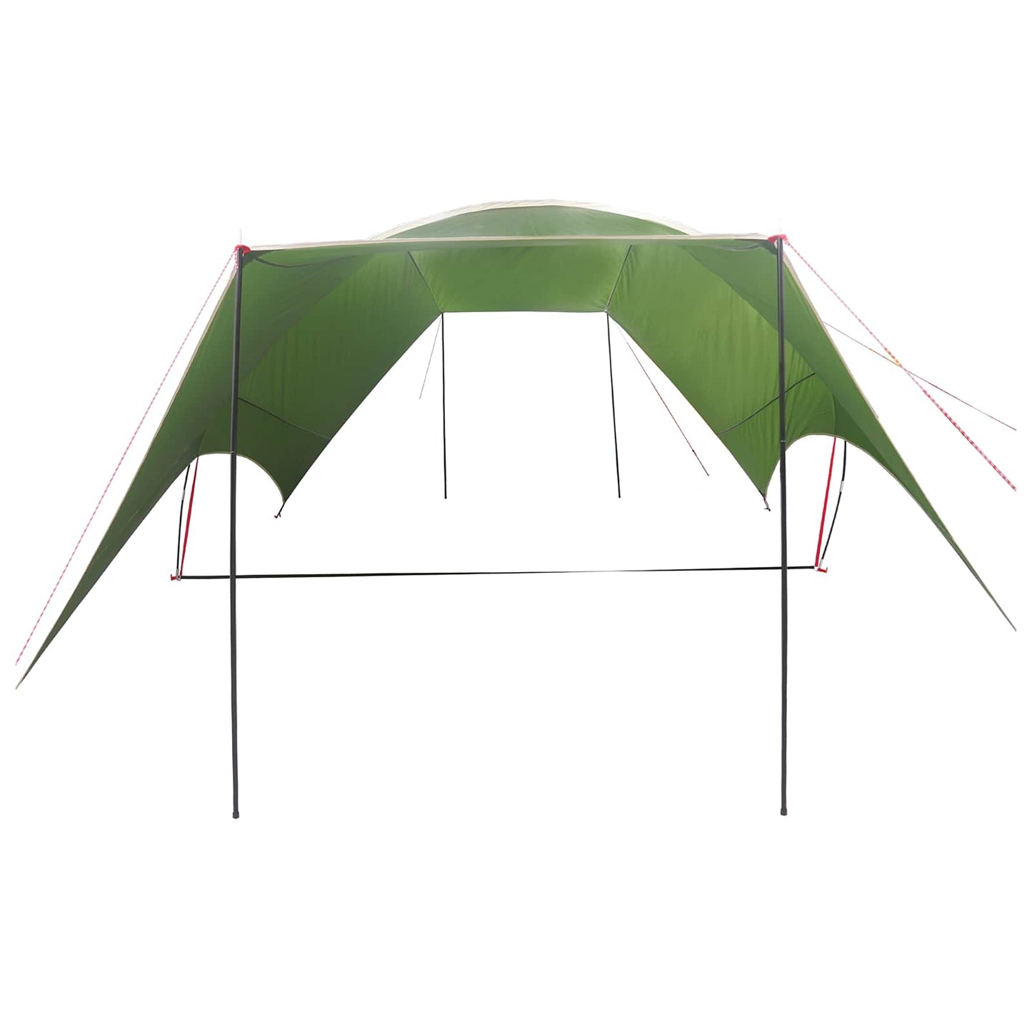 vidaXL Camping Tarp Water-resistant Green 550 x 400 x 230 cm