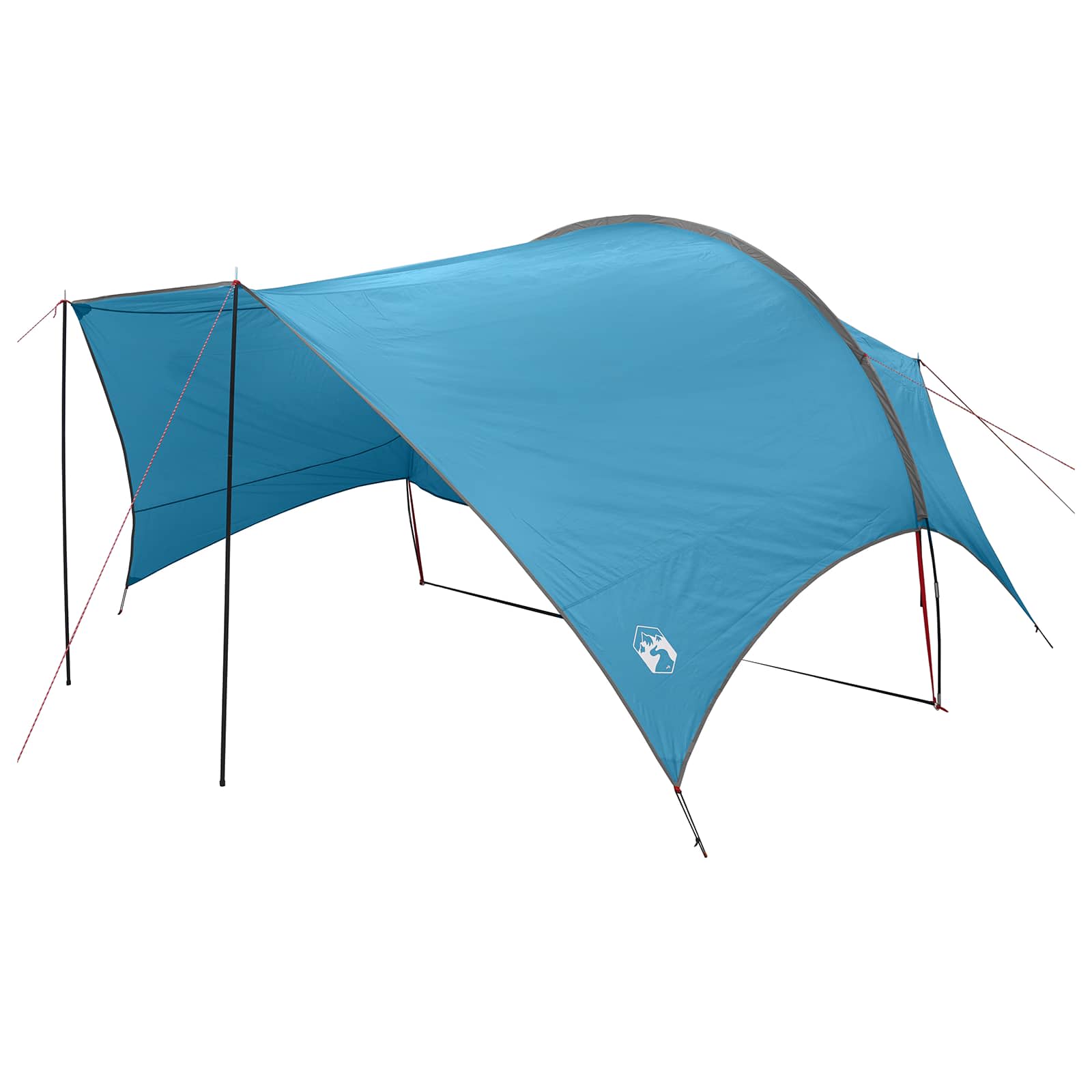 vidaXL Camping Tarp Water-resistant Blue 550 x 400 x 230 cm
