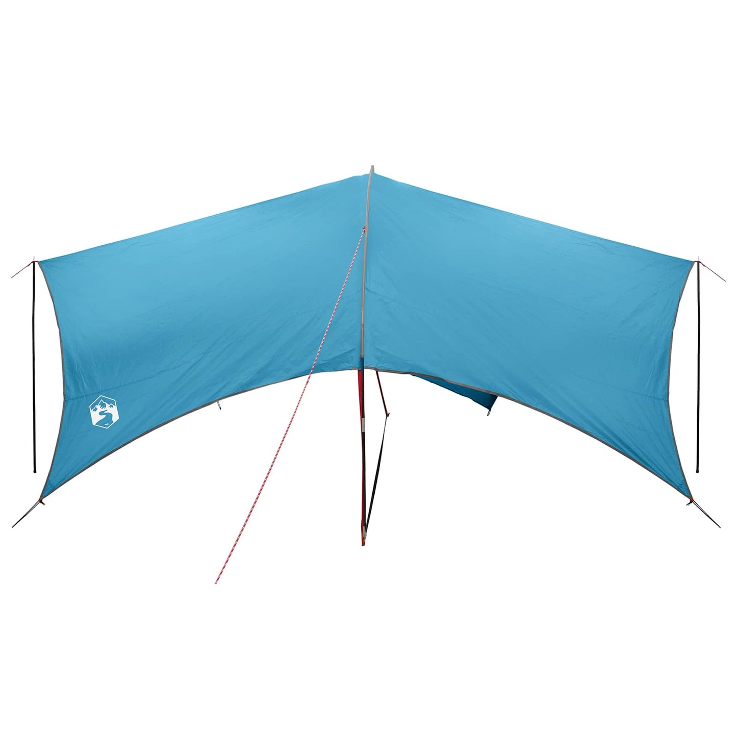 vidaXL Camping Tarp Water-resistant Blue 550 x 400 x 230 cm