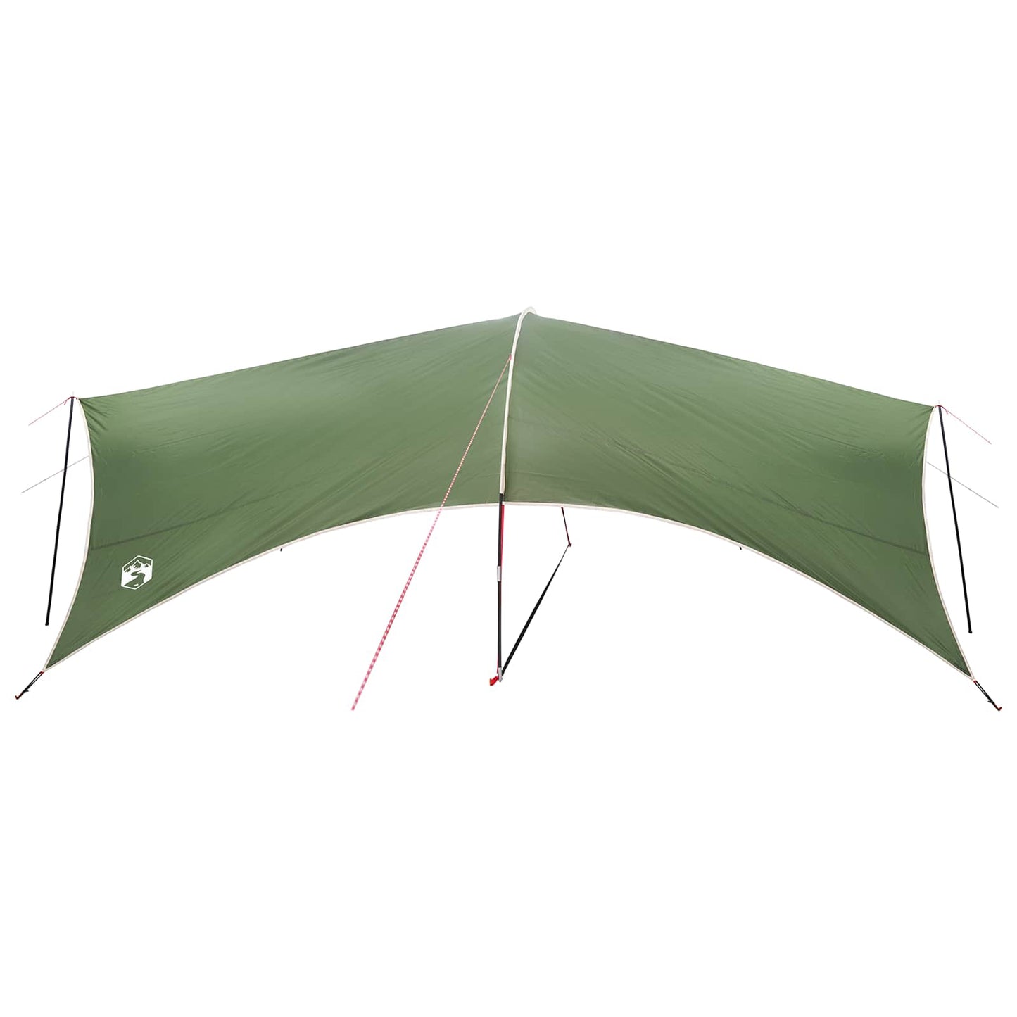 vidaXL Camping Tarp Water-resistant Green 690 x 580 x 255 cm