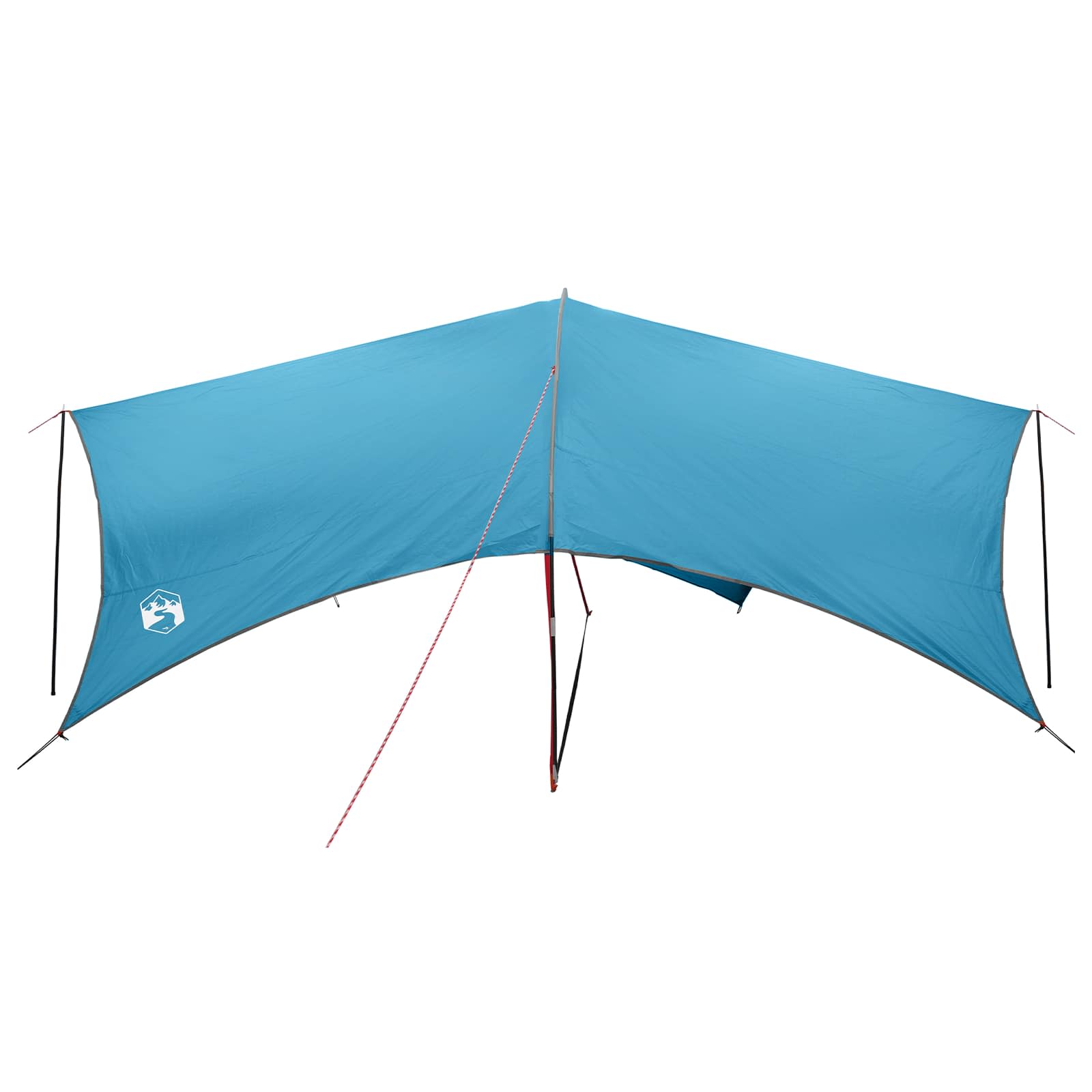 vidaXL Camping Tarp Water-resistant Blue 695 x 580 x 200 cm