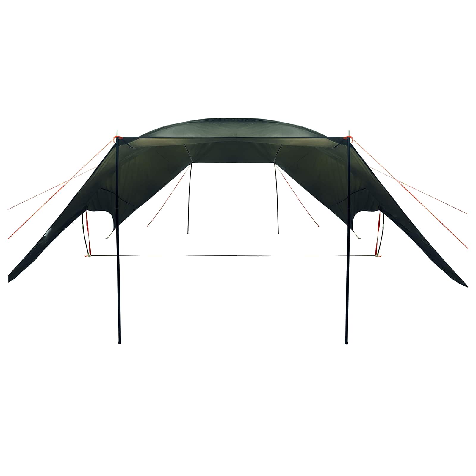 vidaXL Camping Tarp Water-resistant Army Green 695 x 580 x 200 cm