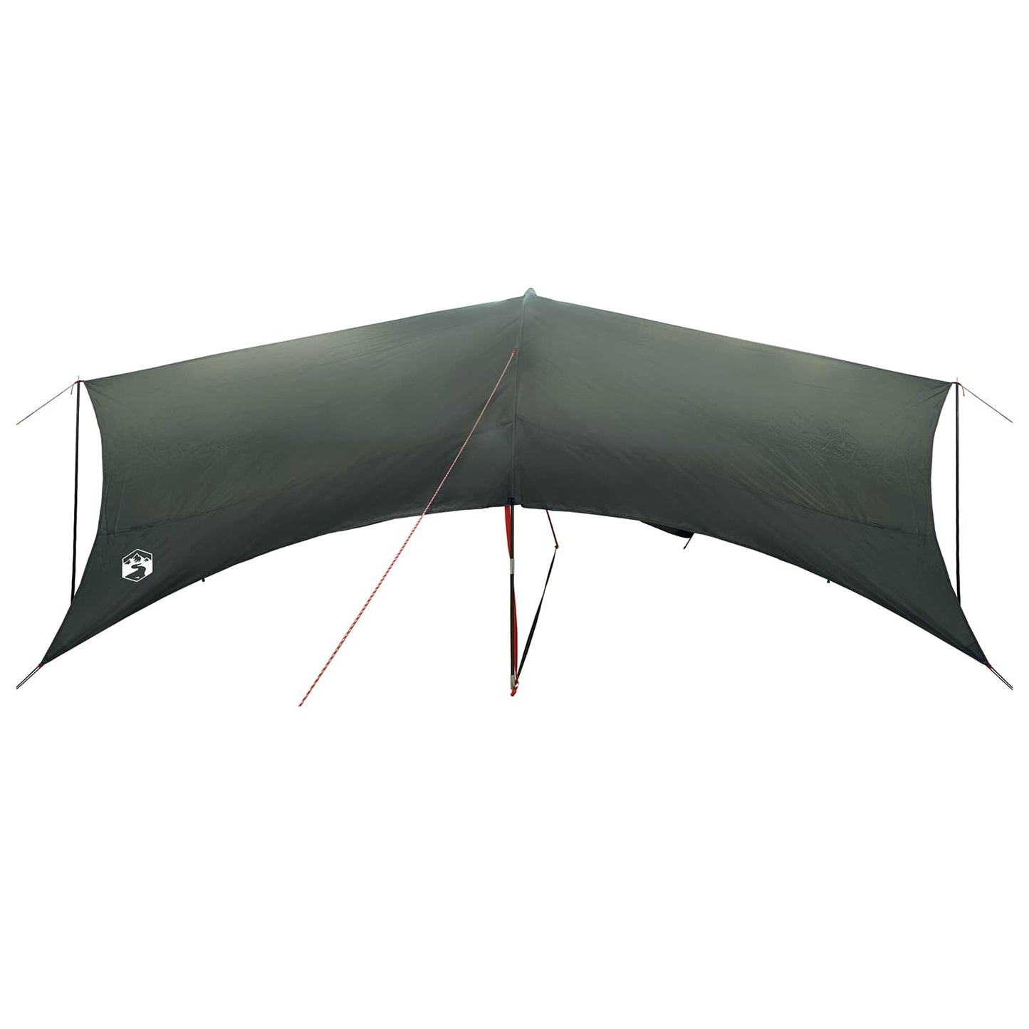 vidaXL Camping Tarp Water-resistant Army Green 695 x 580 x 200 cm