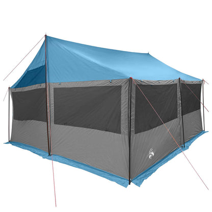 vidaXL Family Tent Blue 450 x 400 x 265 cm Polyester and Steel
