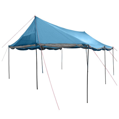 vidaXL Family Tent Blue 450 x 400 x 265 cm Polyester and Steel