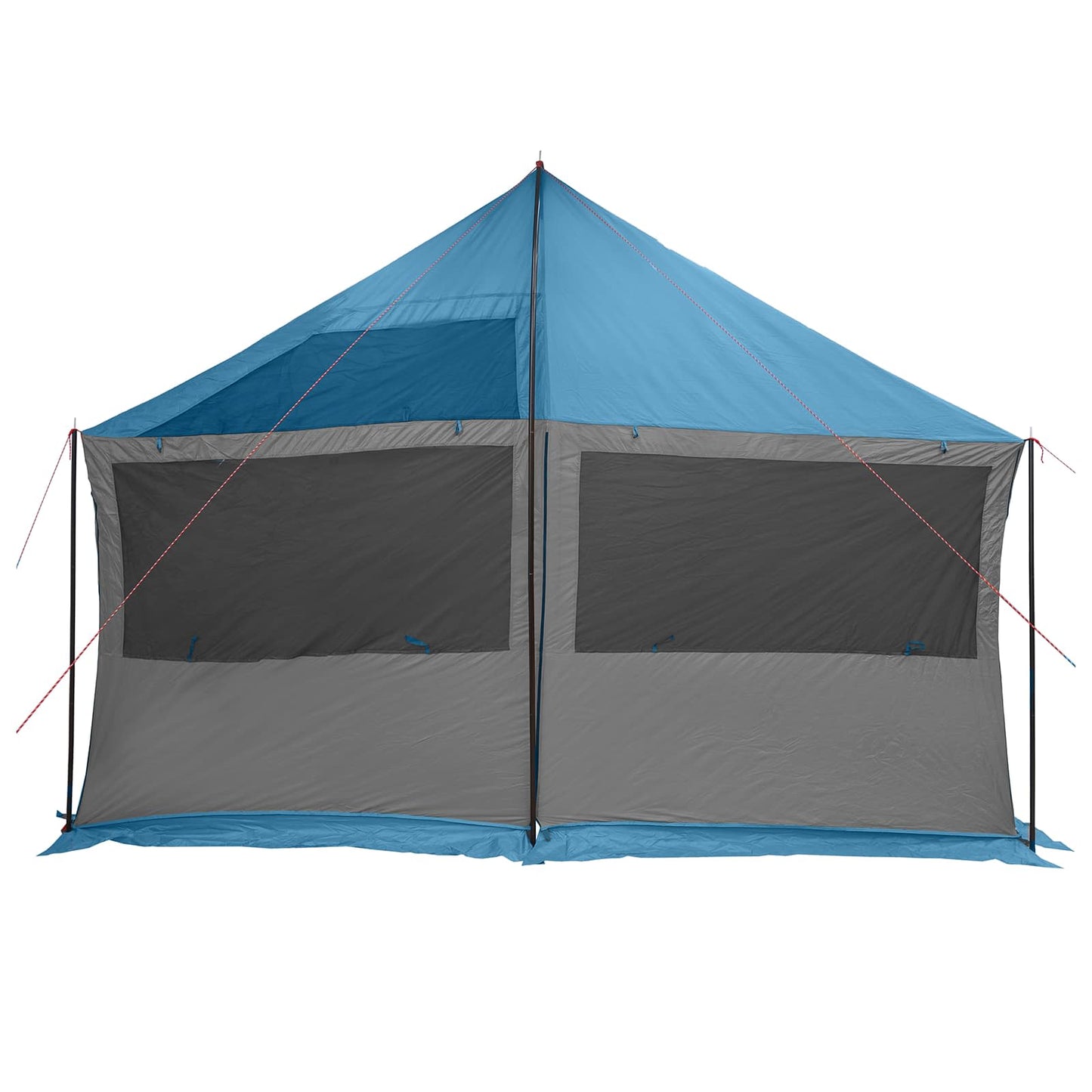 vidaXL Family Tent Blue 450 x 400 x 265 cm Polyester and Steel