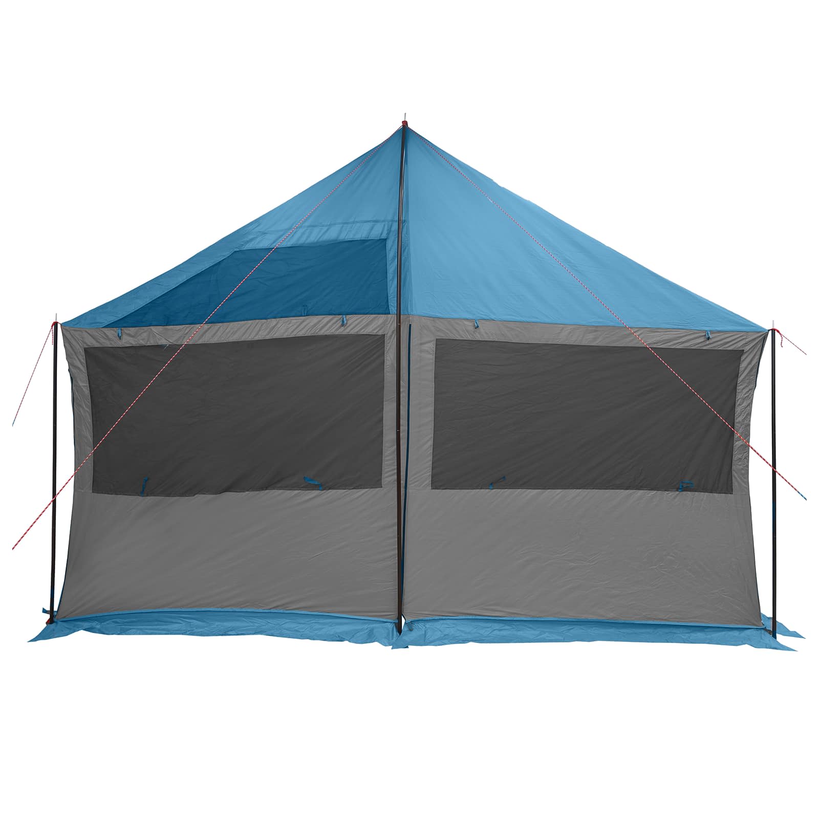 vidaXL Family Tent Blue 450 x 400 x 265 cm Polyester and Steel