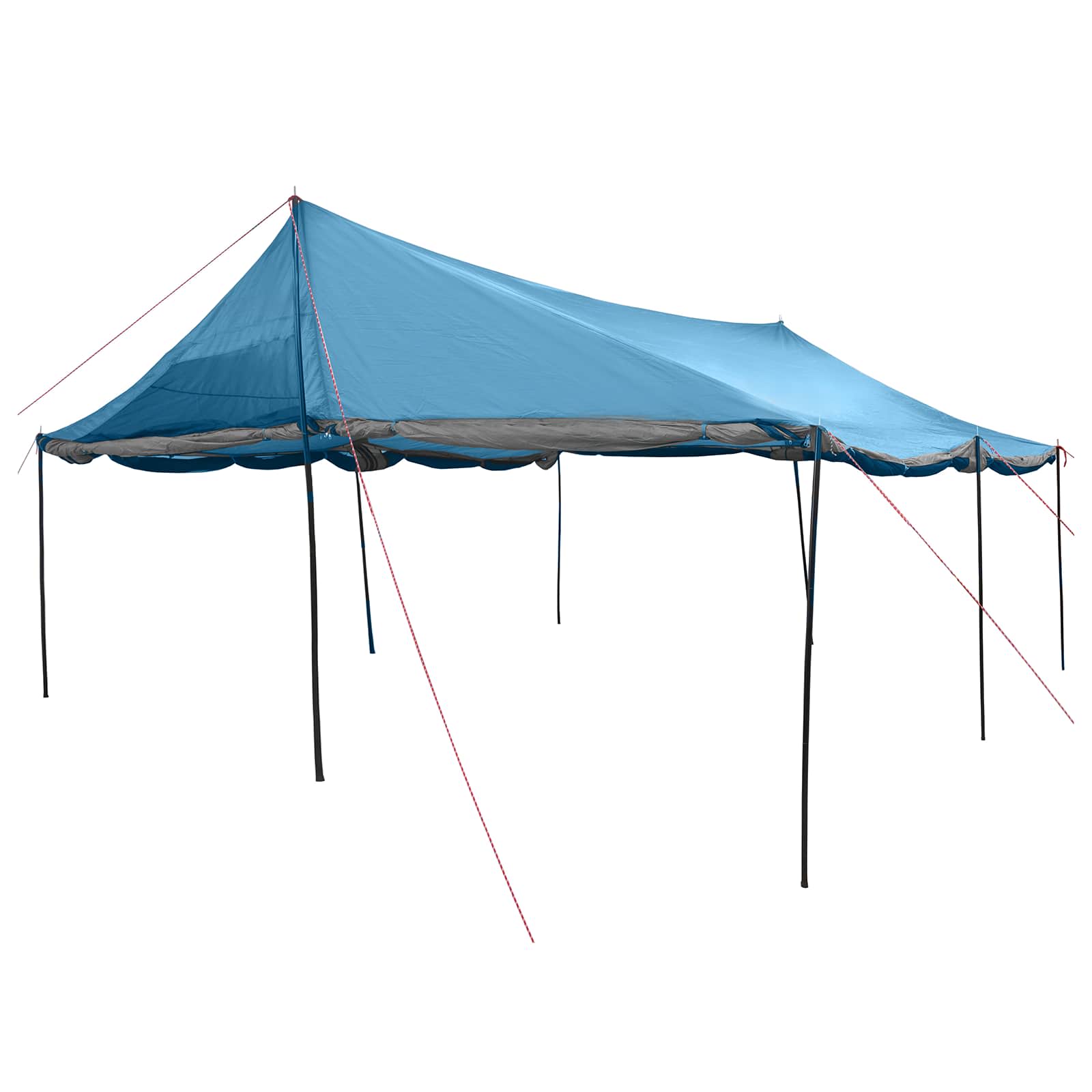 vidaXL Family Tent Blue 600 x 400 x 268 cm Polyester and Steel