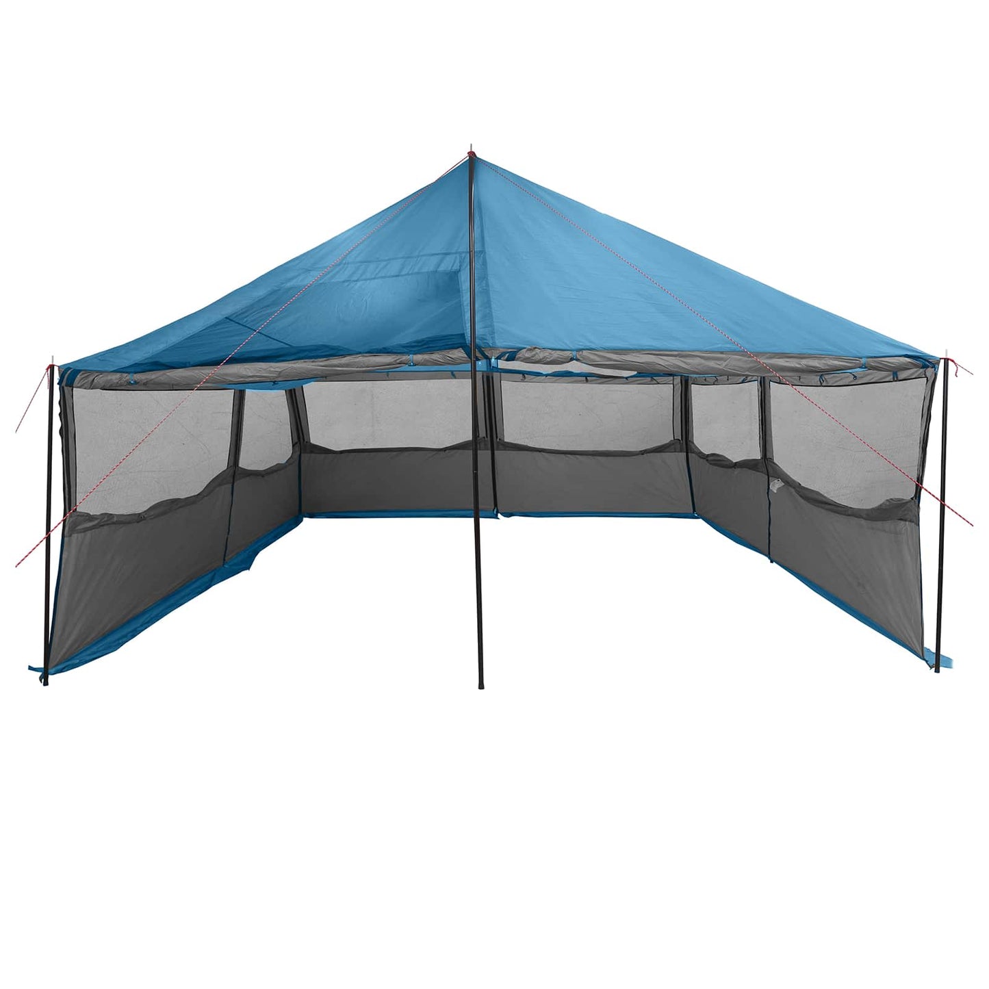 vidaXL Family Tent Blue 600 x 400 x 268 cm Polyester and Steel