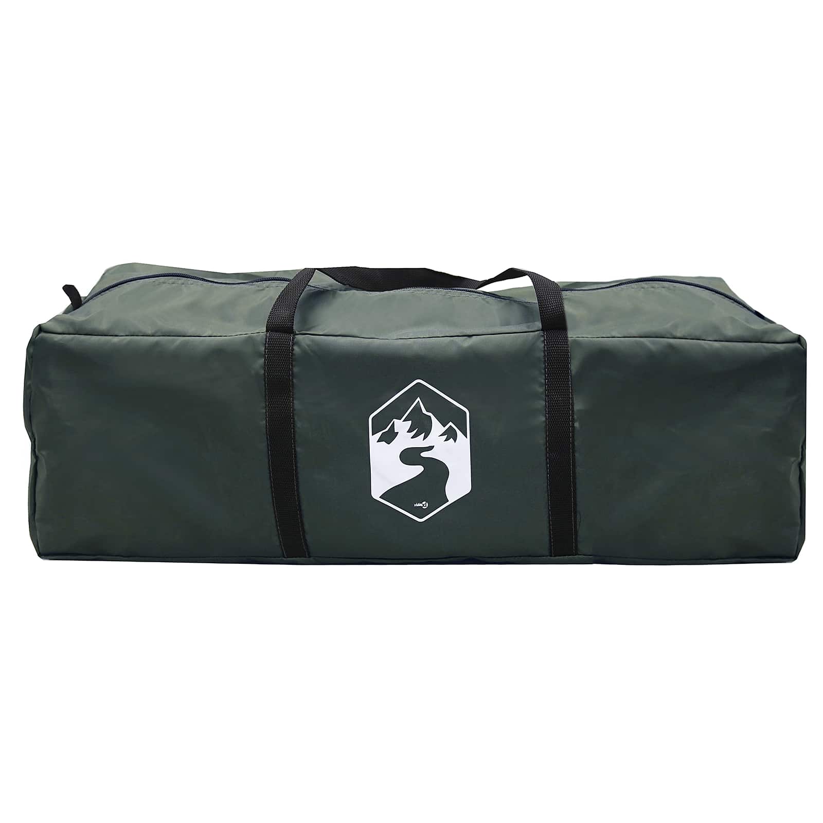 vidaXL Family Tent Army green 600 x 400 x 268 cm Polyester and Steel