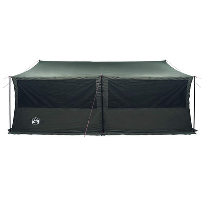 vidaXL Family Tent Army green 600 x 400 x 268 cm Polyester and Steel