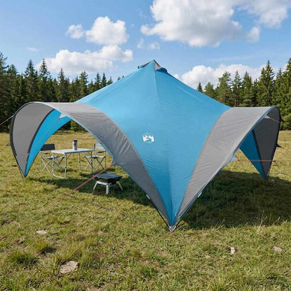 vidaXL Party Tent Blue 500 x 500 x 350 cm Polyester and Steel