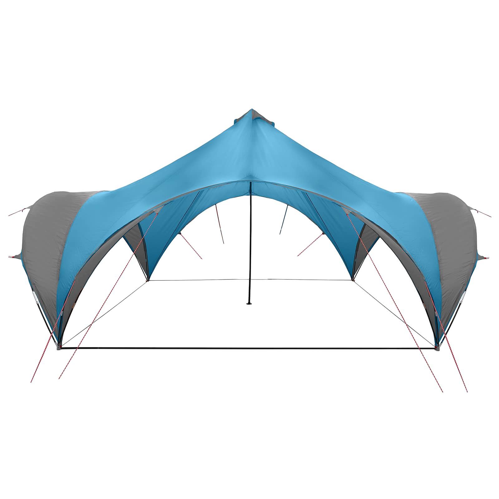 vidaXL Party Tent Blue 500 x 500 x 350 cm Polyester and Steel