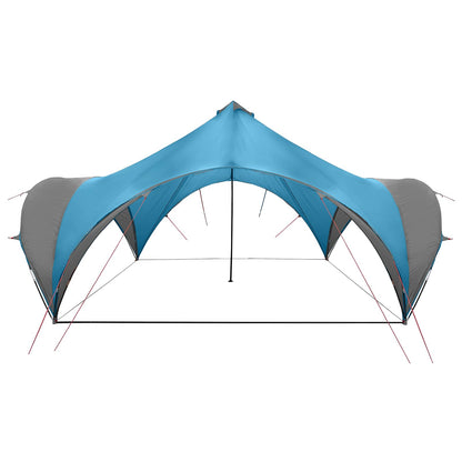 vidaXL Party Tent Blue 500 x 500 x 350 cm Polyester and Steel
