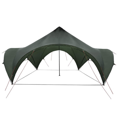 vidaXL Party Tent Army green 500 x 500 x 350 cm Polyester and Steel