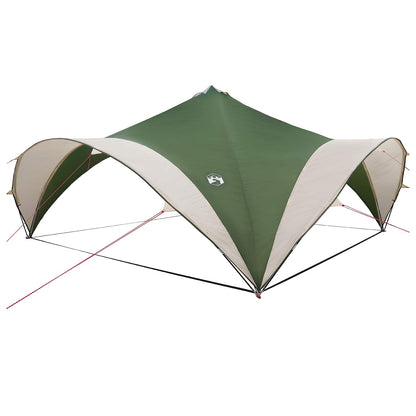 vidaXL Party Tent Green 600 x 600 x 400 cm Polyester and Steel